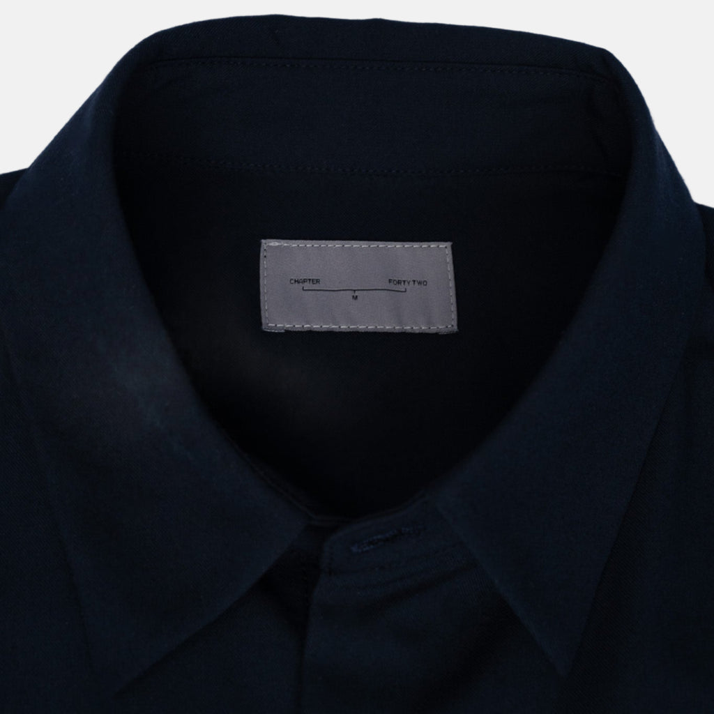 Midnight blue button up