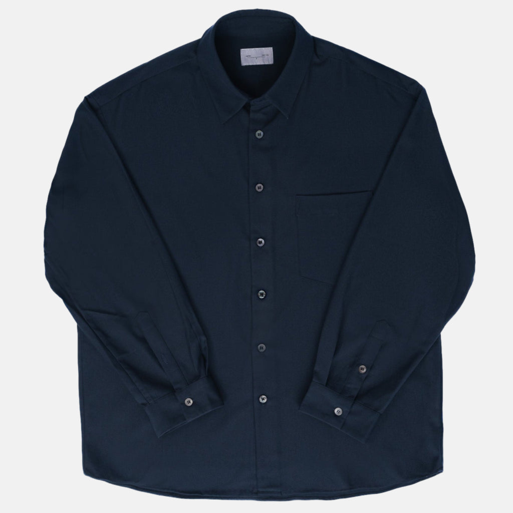 Midnight blue button up