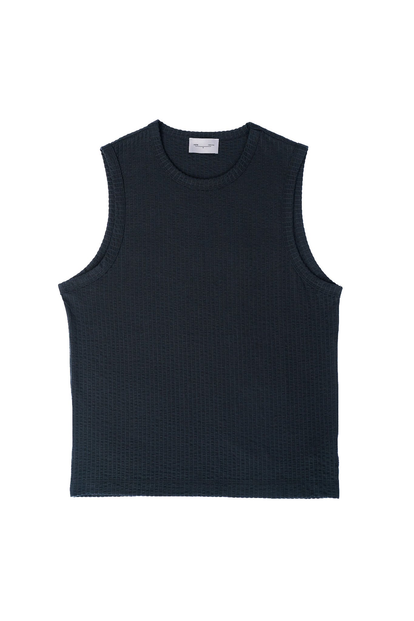 Textured navy tank